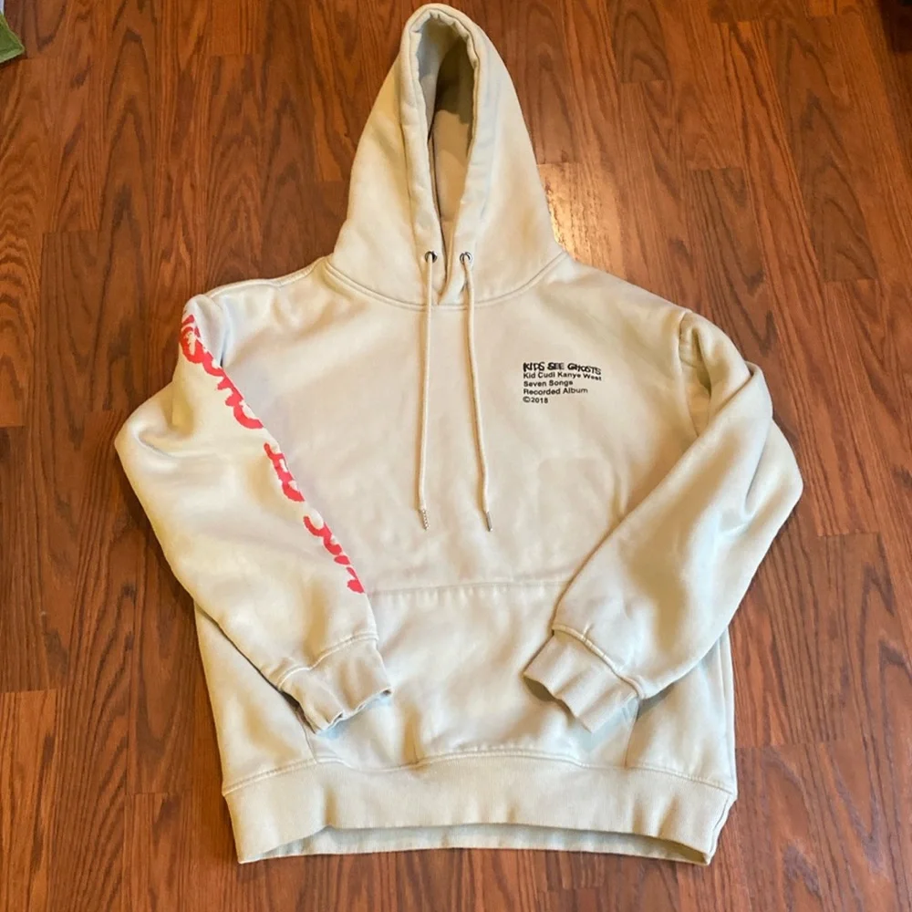 Supcable | Tops | Kids See Ghosts Kanye West Hoodie Size Xl | Poshmark